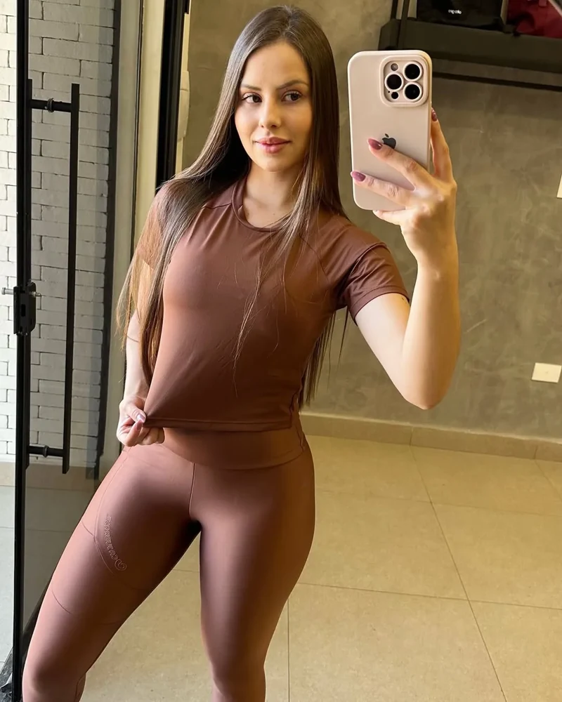 CONJUNTO CALÇA LEGGING + REGATINHA